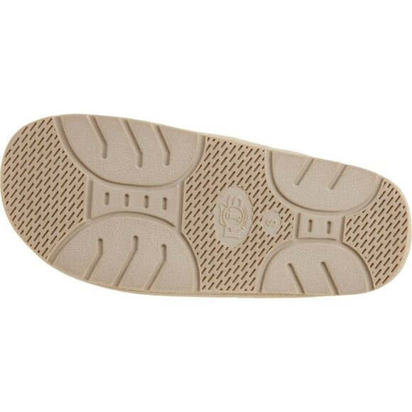 NWT RJ FUZZIES Women's Curly Wool Cozy Scuff Slide-On Slippers - Picture 5 of 8